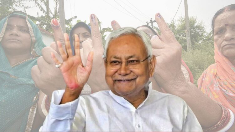 Womens Vote Bank in Bihar | Bihar News | Bihar Politics | Nitish Kumar | RJD | Congress | Bihar Political Gamble | Bihar Elections | Bihar CM face | BJP | , Women vote bank war in Bihar, Nitish, RJD and Congress all played big political bets. News Track in Hindi