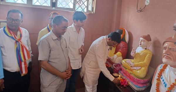 Buddha Purnima 2025: Buddha Purnima celebrated with joy in Budham Sharanam Gachhami in the district