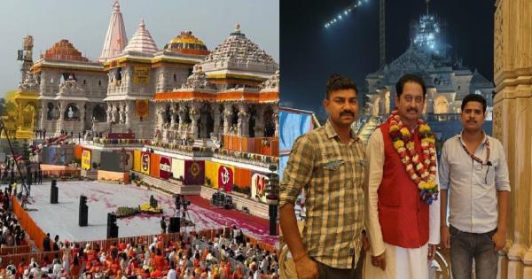 Actor Suman Talwar, actor of South film, who arrived to see Ramlala for the third time, said- a positive energy in Ram temple