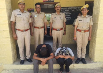 A woman who made porn videos in Jaisalmer arrested, used to work in the greed of money, police also arrested the partner