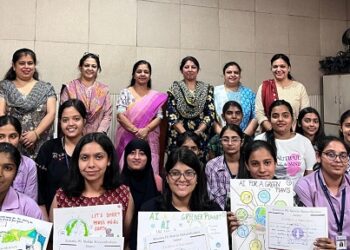 AI for Green Planet Poster Competition on National Technology Day at Kanodia College