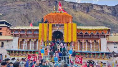 After Kedarnath, now the doors of Badrinath temple opened, Chardham Yatra started completely