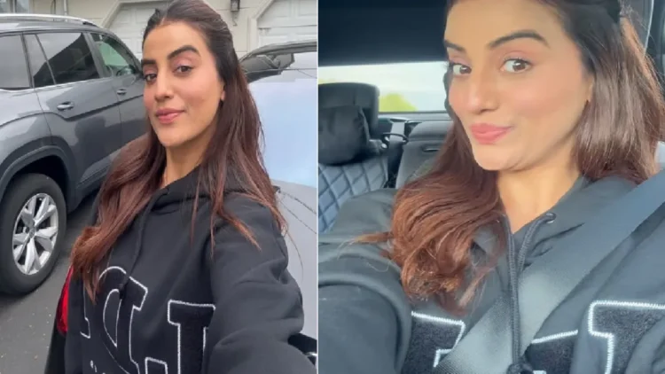 Akshara Singh found another house in America away from home, actress shared photos