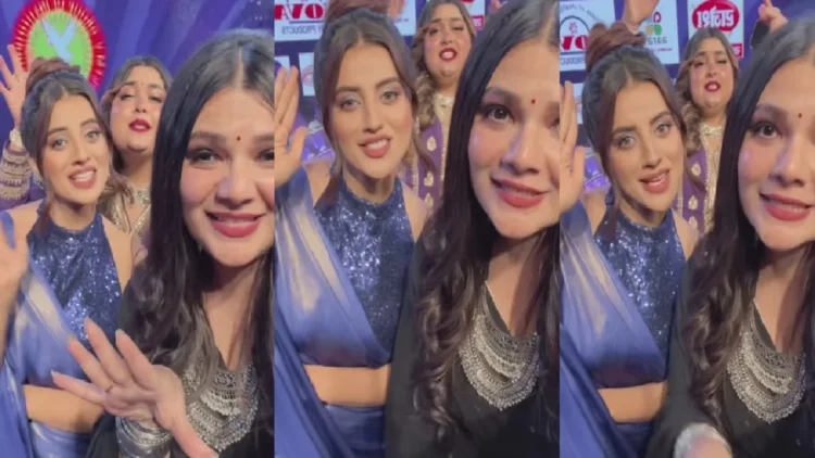 Akshara Singh's heart is not sold, this video of actress went viral, showed on Swati Mishra's trending songs