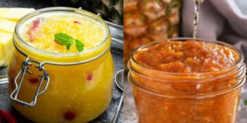 All your tests will open pineapple chutney, know how to make this sour sweet race
