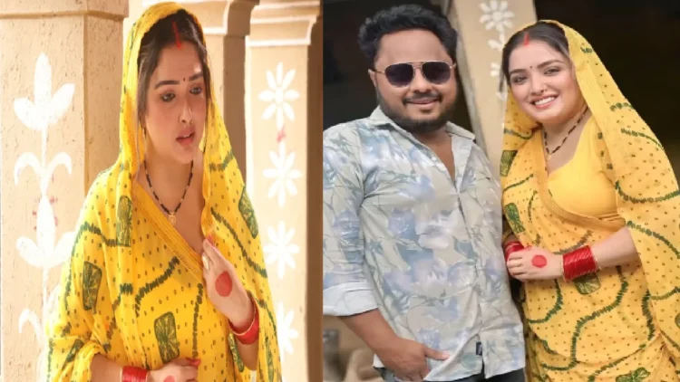 Amrapali Dubey Ki started shooting for new film, shared first look from film