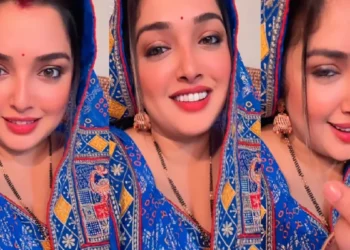 Amrapali Dubey sees love in whose eyes? The actress opened the secret by sharing the video