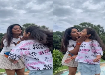 Anjana Singh became a child with daughter, QT Pie wearing a mini skirt