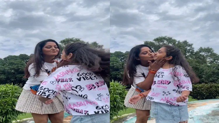 Anjana Singh became a child with daughter, QT Pie wearing a mini skirt