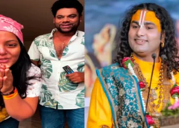 Anjana Singh reached the narrator Anirudhacharya Maharaj!