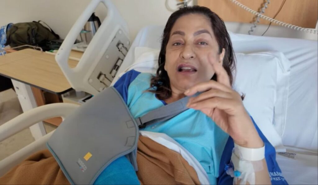 Archana Puran put up a class of haters, cleaned after hand injury