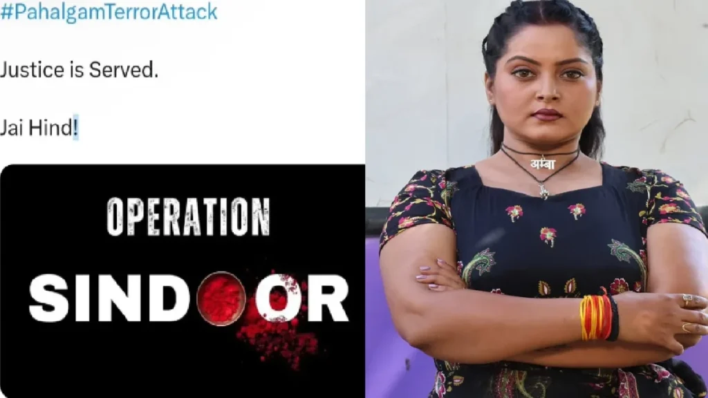 Army took revenge for women who lost their vermilion in Pahalgam, Anjana Singh praised