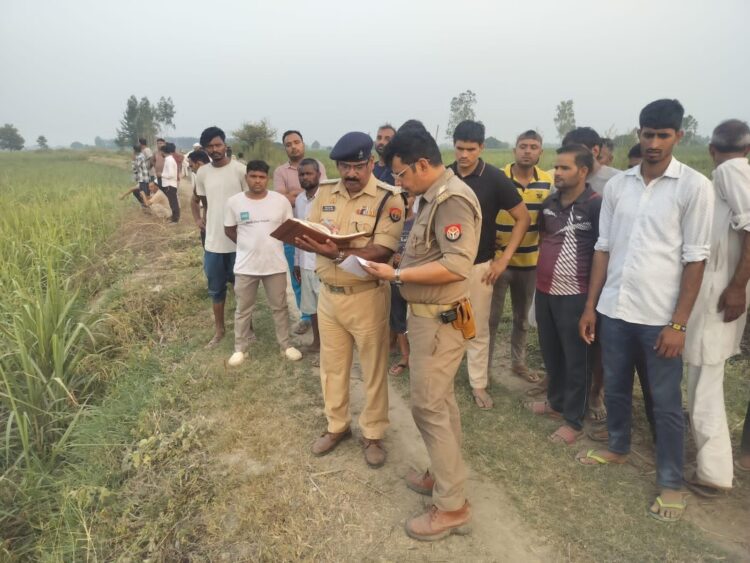 Asha worker dies in suspicious circumstances in Badaun, body found in a half -hearted state in maize field, feared rape and murder