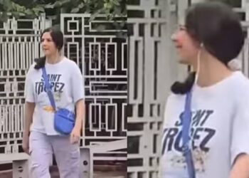 'Aunty Park Chale', Aamir Khan's girlfriend on the walk