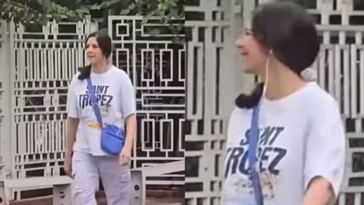 'Aunty Park Chale', Aamir Khan's girlfriend on the walk