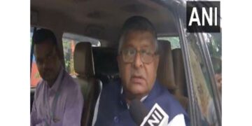 BJP leader Ravi Shankar Prasad's statement, said "India believes in peace and harmony but will strongly respond to cross -border attacks"