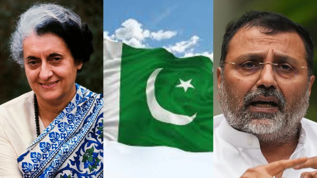 Big Revelation on Indira Gandhi, 828 Square Kilometer Area of ​​â € ‹‹ Rann of Kutch was handed over to Pakistan in 1968, Politics Heated Up Due to Nishkant Dubeyy! , Big disclosure on Indira Gandhi, Run of Kutch's 828 square kilometer area assigned to Pakistan in 1968, Nishikant Dubey's allegation warmed politics! , News Track in Hindi