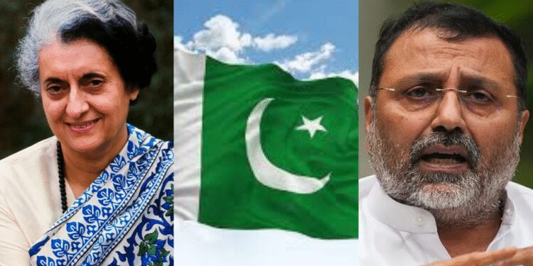 Big Revelation on Indira Gandhi, 828 Square Kilometer Area of ​​â € ‹‹ Rann of Kutch was handed over to Pakistan in 1968, Politics Heated Up Due to Nishkant Dubeyy! , Big disclosure on Indira Gandhi, Run of Kutch's 828 square kilometer area assigned to Pakistan in 1968, Nishikant Dubey's allegation warmed politics! , News Track in Hindi