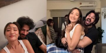 Bigg Boss winner in romantic style with roomy girlfriend
