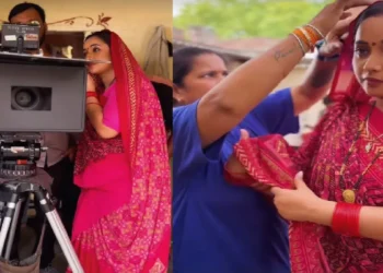 "Bindi on the forehead and Mangalsutra in the neck ...", Rani Chatterjee started shooting new film