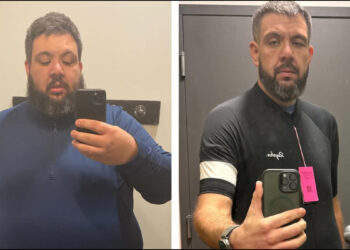 By adopting a simple habit, this person weighed 124 kg