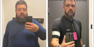 By adopting a simple habit, this person weighed 124 kg