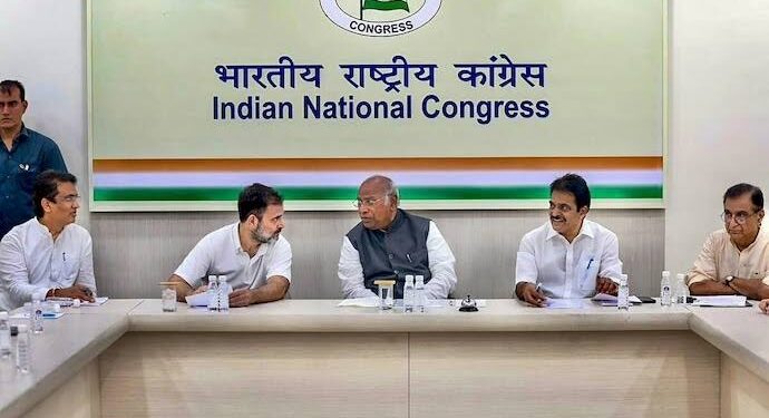 Caste based calculation: Congress Working Committee meeting will be held on Friday in view of government's decision