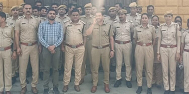 Casual intensive search by local police administration in district prison Bhilwara