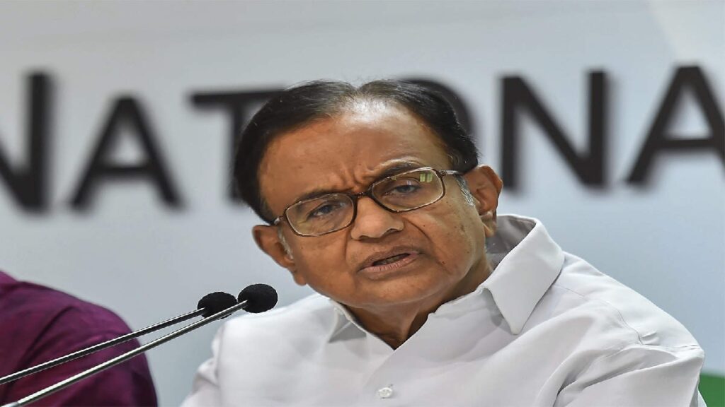 Chidambaram Made Congress Uncomfortable: After Shashi Tharoor, now Chidambaram uncomfortable Congress, questioned the existence of India alliance, after Shashi Tharoor, Now Chidambaram Made Congress UNCOMFORTAMFORTAMFORTAMFORTAMFORTAMFORTAL, RAISTIOSS Alliance