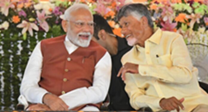 Chief Minister Naidu praised PM Modi on development project in Andhra Pradesh, 'This is a new dawn'