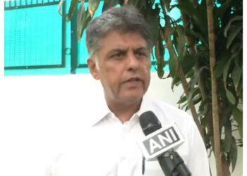 Congress leader Manish Tiwari responded to Donald Trump's statement, said "Trump's statement is factual whether someone likes or not"