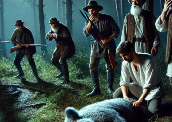 Considering the wild boar, the hunter shot the fellow itself, 6 people in custody after death