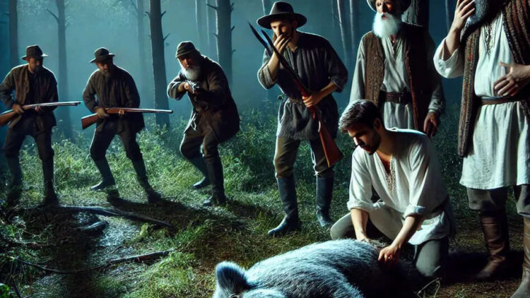 Considering the wild boar, the hunter shot the fellow itself, 6 people in custody after death