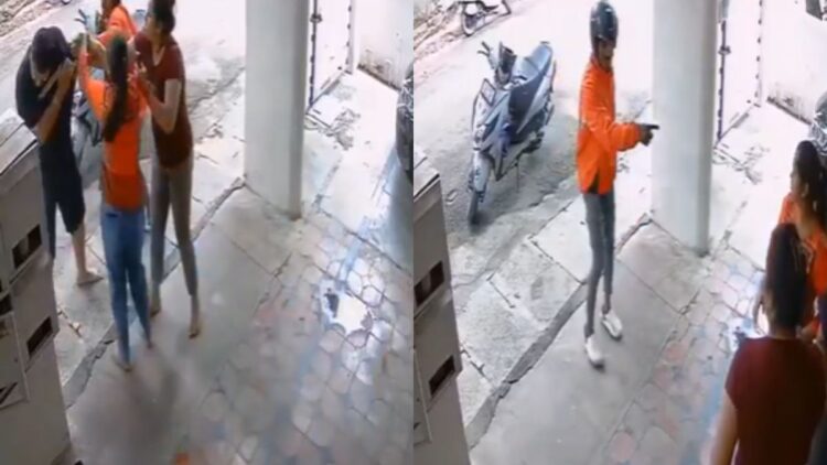 Delivery agent in Bengaluru broke the head bone, video of assault surfaced