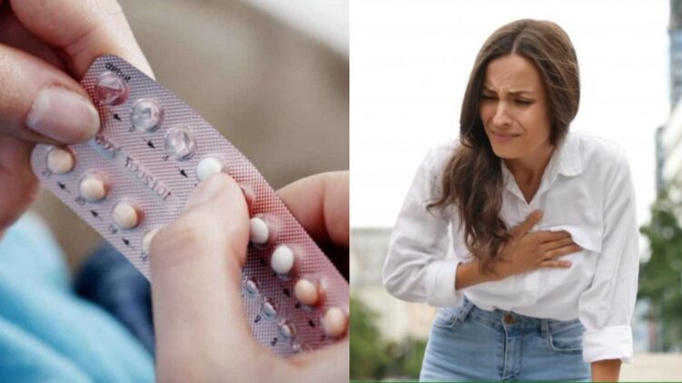 Does the threat of stroke and heart attack increases by contraceptive pill, disclosed in study,