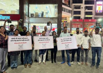 Dole's flood save movement gets widespread support of Jaipurites, deep outrage over police strictness