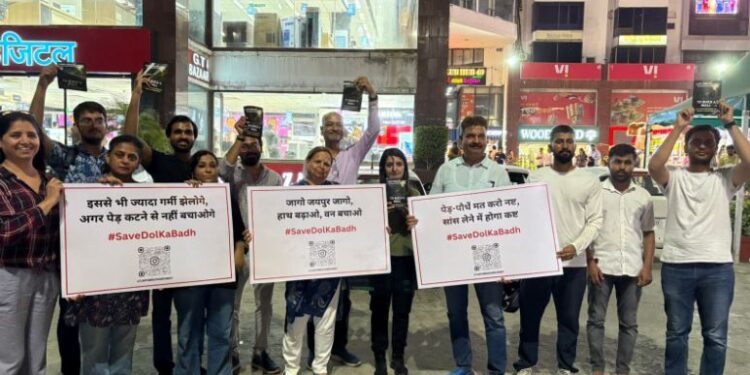 Dole's flood save movement gets widespread support of Jaipurites, deep outrage over police strictness