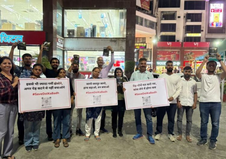 Dole's flood save movement gets widespread support of Jaipurites, deep outrage over police strictness