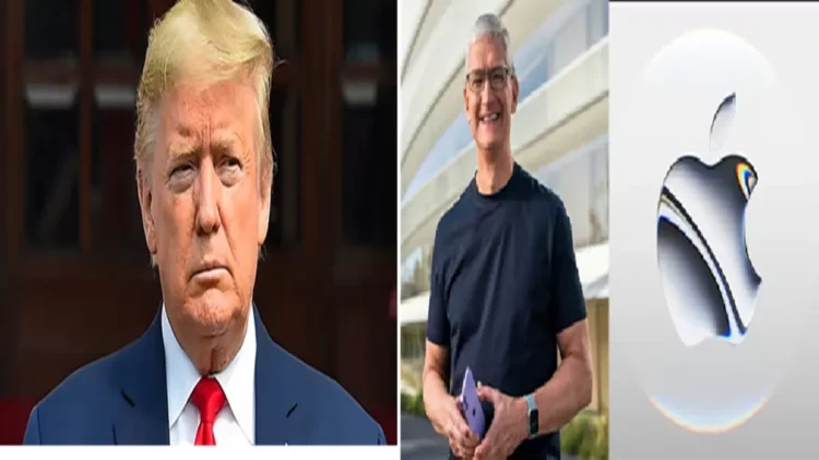 Donald Trump Threatens Apple: India or iPhone made elsewhere will take 25 percent tariff, threatened Donald Trump's Apple, Donald Trump Threatens Apple with 25% tariff on iphones made in India or elsewhere