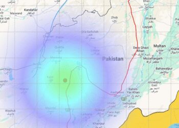 Earthquake tremors once again in Pakistan, Balochistan remains center