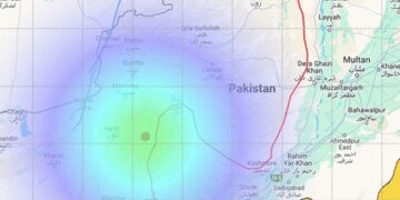 Earthquake tremors once again in Pakistan, Balochistan remains center
