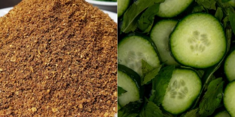 Eat cucumber-cucumber with this spicy chaat spices instead of salt, the taste will increase manifold