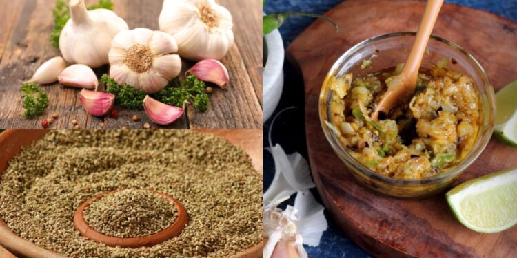 Eating roasted garlic, chilli and celery sauce will get a tremendous taste, know how to make