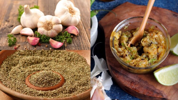Eating roasted garlic, chilli and celery sauce will get a tremendous taste, know how to make