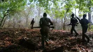 Encounter in Gariaband in Chhattisgarh, a hardcore Naxalite killed