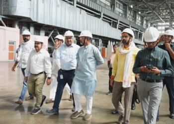 Energy Minister inspected Chhabra Super Thermal Power Project, required guidelines given