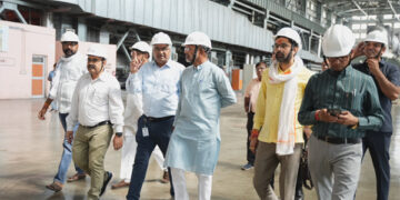 Energy Minister inspected Chhabra Super Thermal Power Project, required guidelines given