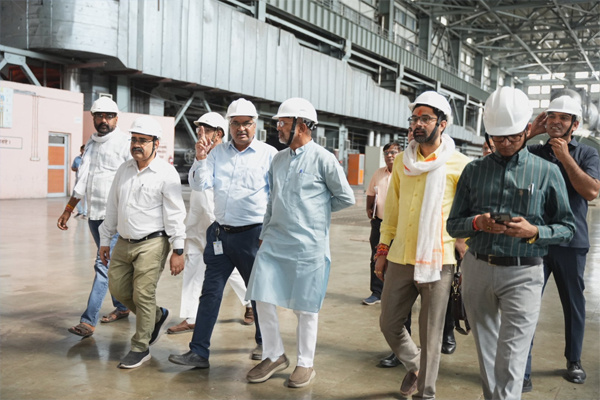 Energy Minister inspected Chhabra Super Thermal Power Project, required guidelines given