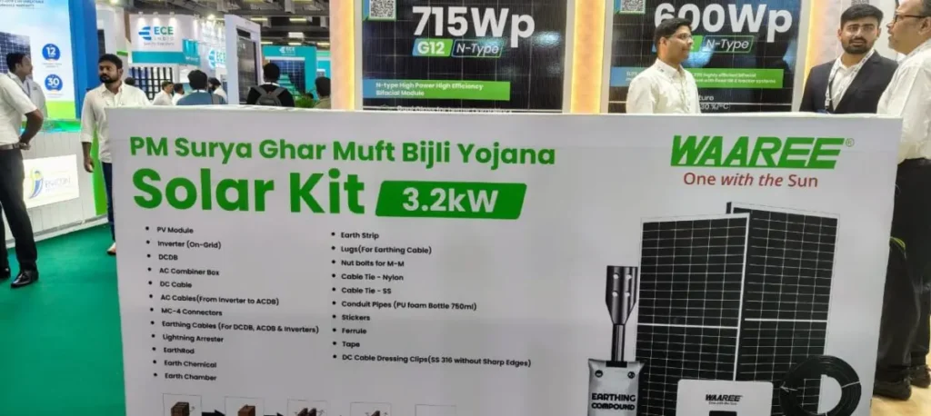 Even running AC will not bring electricity bill. Waaree Radiance Kit Launched. Everything will run on solar.