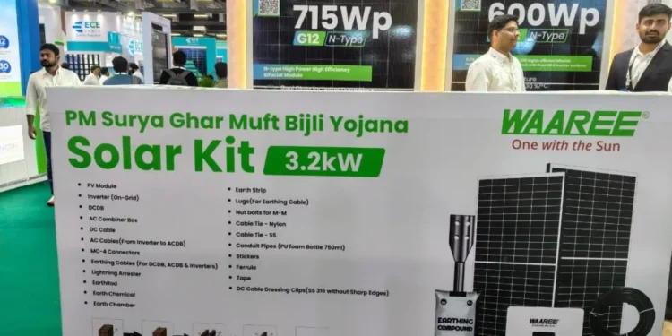 Even running AC will not bring electricity bill. Waaree Radiance Kit Launched. Everything will run on solar.